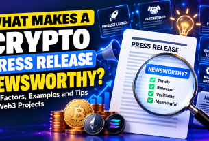 what makes a crypto press release newsworthy
