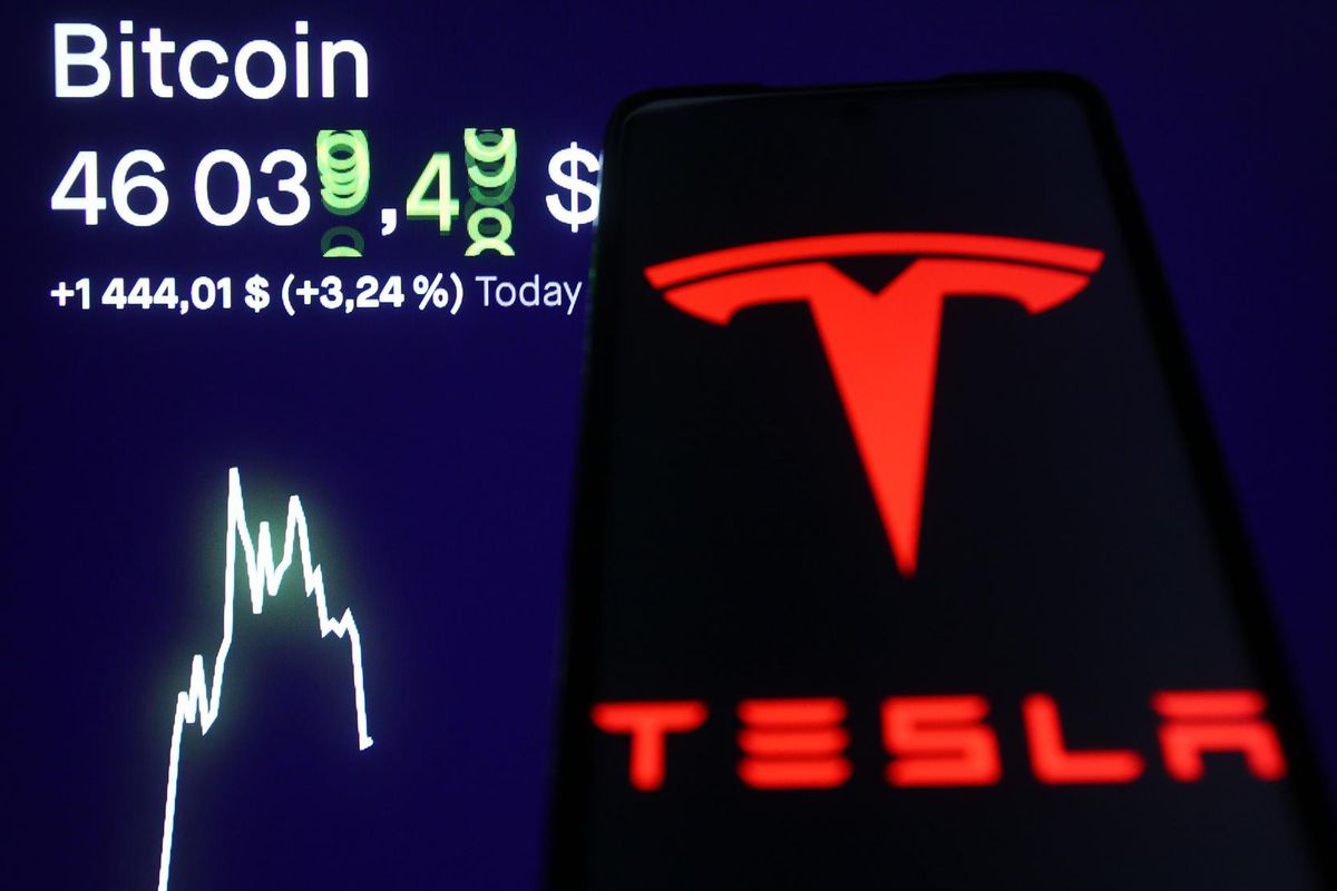 Tesla Stock Price Tanks 30% Since Buying Bitcoin—Could ...