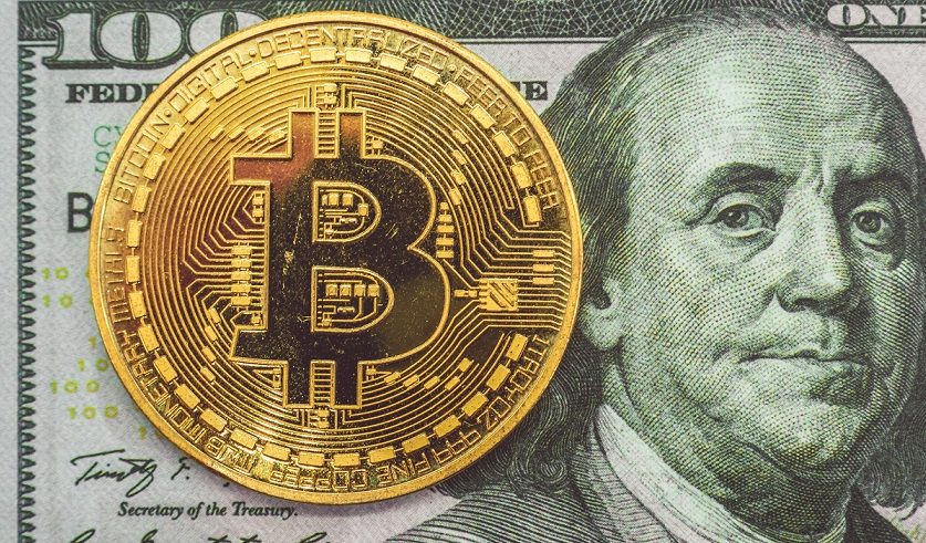 Seized assets, bitcoin and a $100 bill