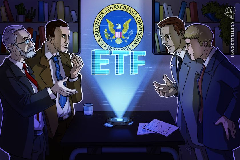 SEC officials meet again with spot Bitcoin ETF filers