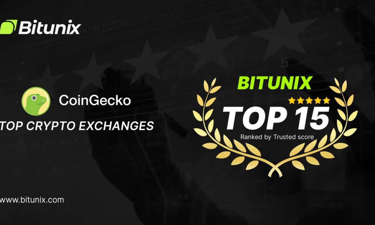 Bitunix Enters Top 15 on CoinGecko Rankings, Achieving Milestone in the First Week of September 2024