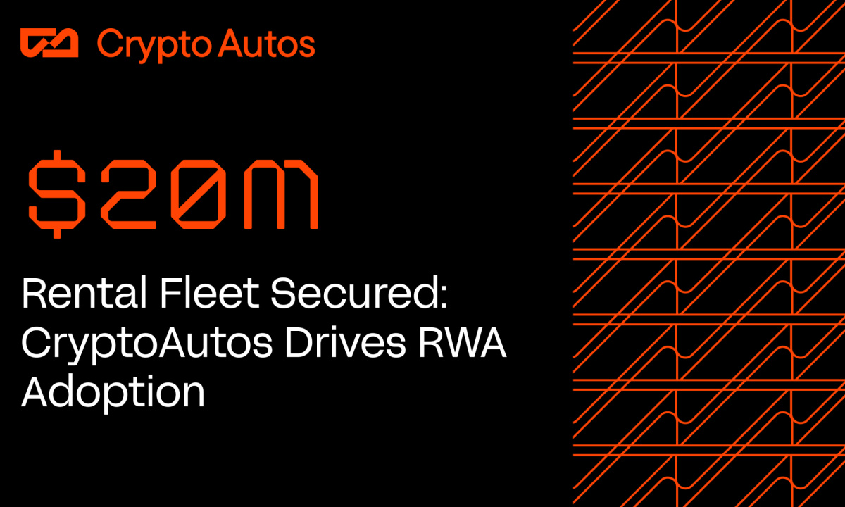 Cryptoautos acquires a $ 20 million rental fleet from Dubai to develop actual assets (RWA).