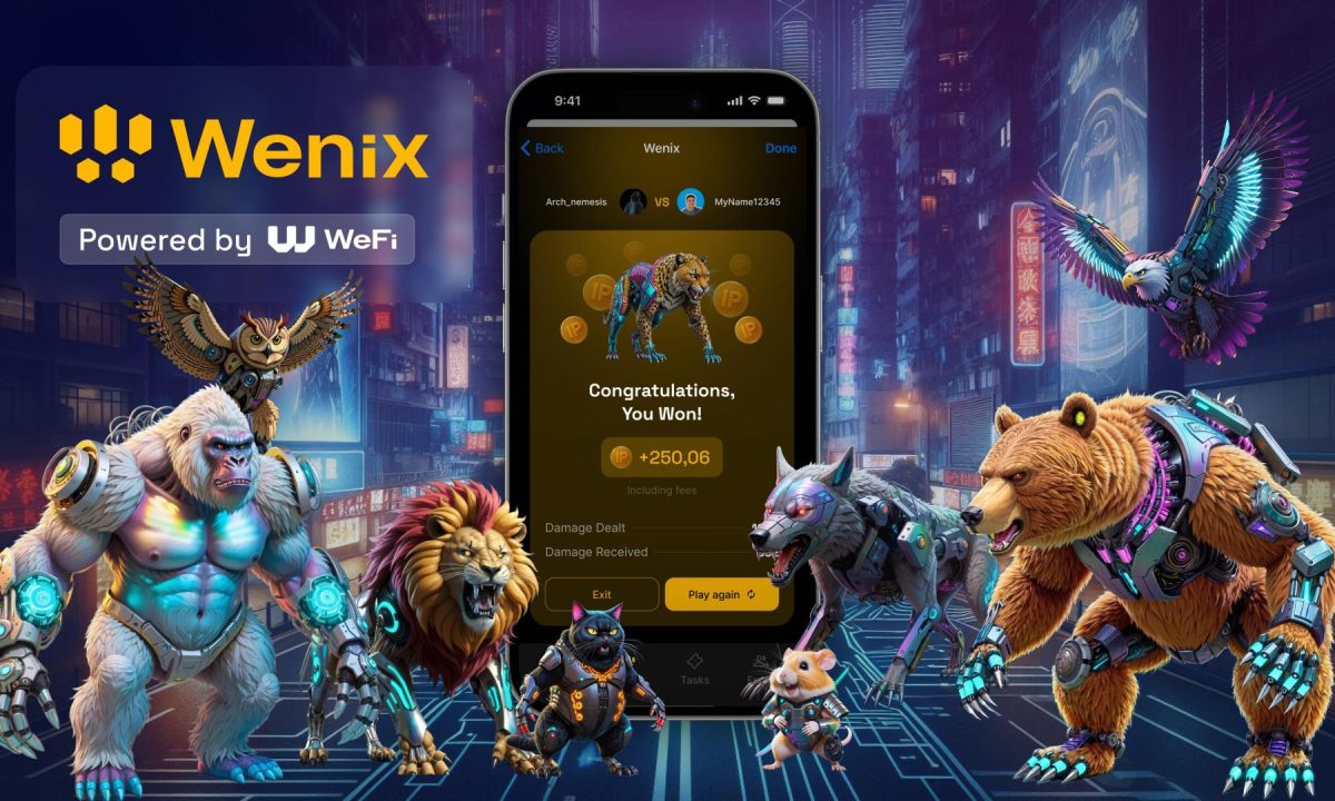 WeFi Launches Wenix, A Telegram Game Directly Contributing to Token Mining