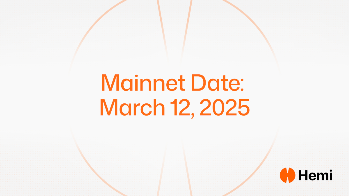 HEMI starts Mainnet on March 12, and the Bitcoin and Ethereum ecosystems are combined with a single super network