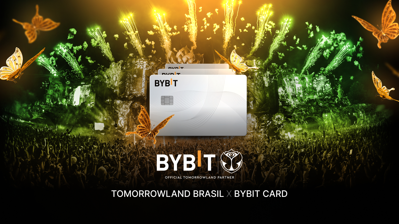 Bybit Tomorrowland Brasil 2025-26 exclusive payment partner, card holder Free Sale launch