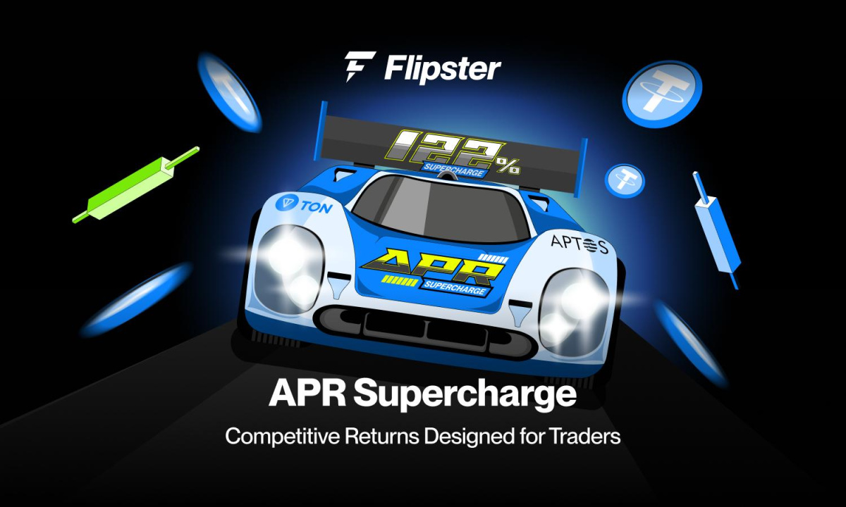 FLIPSTER starts APR super charging with a yield of up to 122%on USDT.