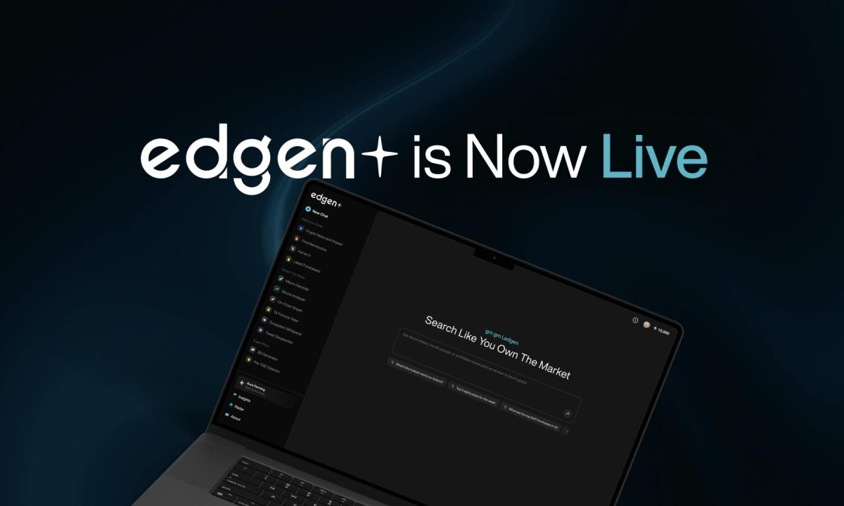 Edgen Launches “AI Super App,” Democratizing Institutional-Grade Crypto Market Intelligence