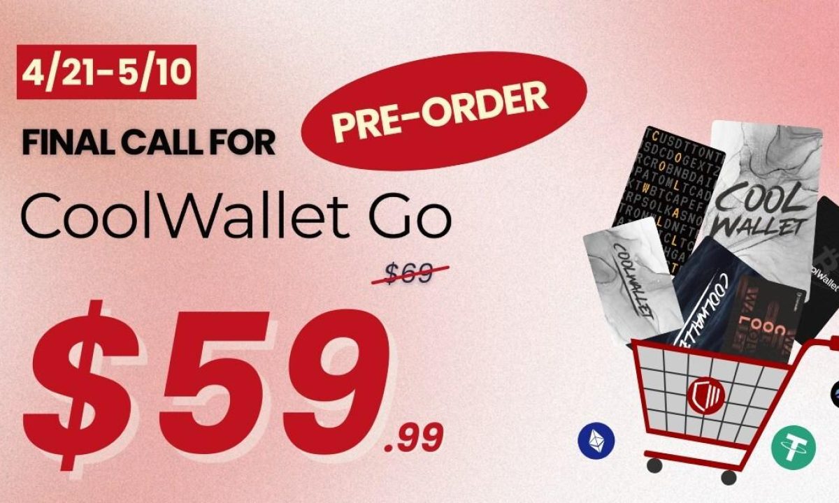 CoolBitX Launches CoolWallet Go: The World’s First Cold Wallet with Lifetime Warranty