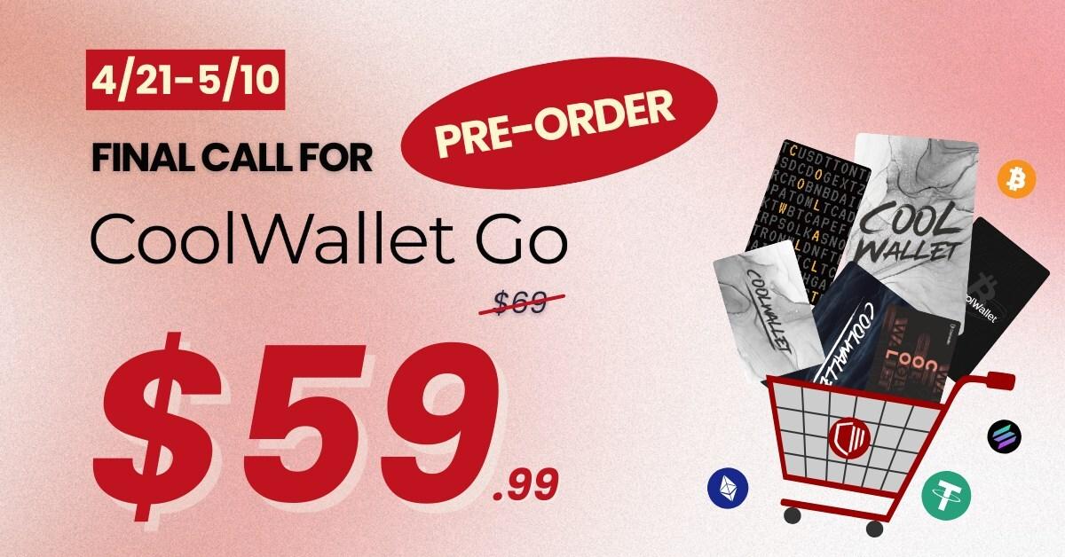 The world’s first cold wallet with lifetime guarantee
