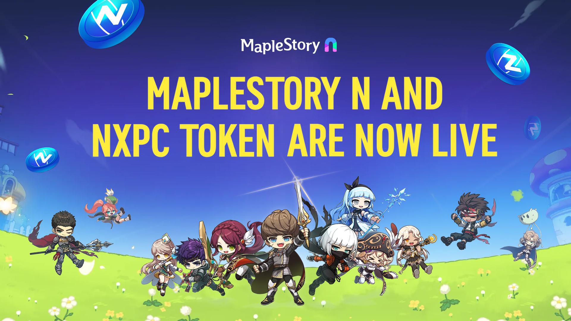 Nexpace is a chart of new chapters of MAPLESTORY Universe by launching MAPLESTORY N and NXPC tokens.