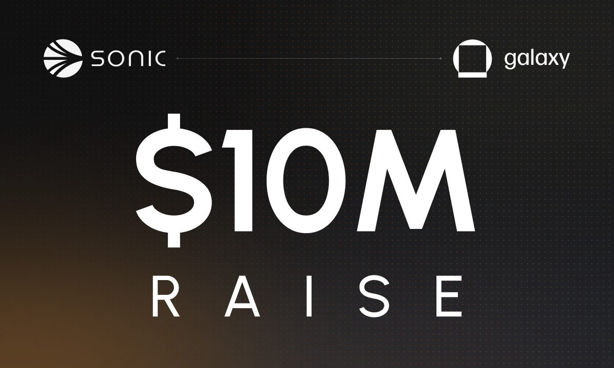 Sonic Labs announced $ 10 million token sales to Galaxy for our expansion.