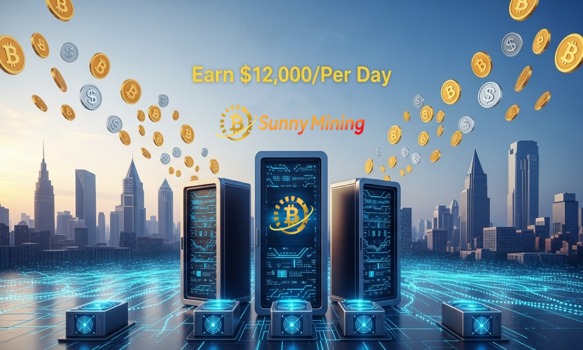 Use Sunny Mining Cloud Mining to earn $ 12,000 a day