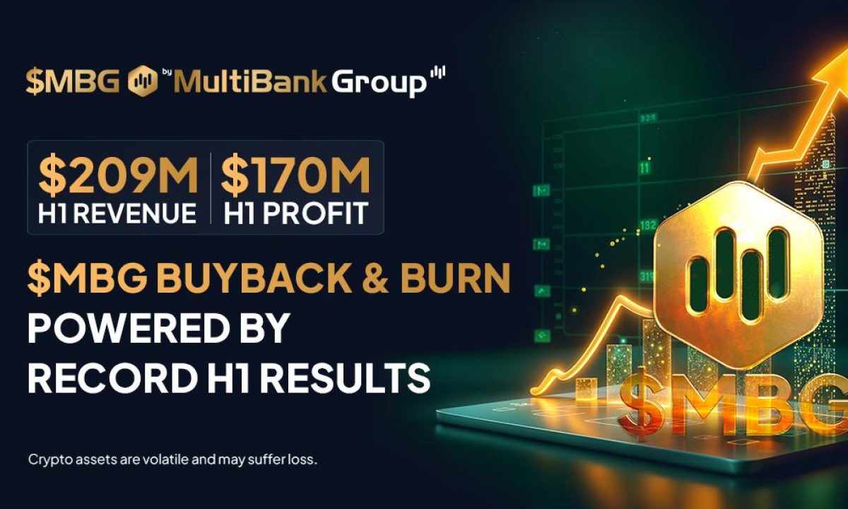 Buyback and Burn of $MBG Unveiled as MultiBank Group Posts $209M H1 Revenue