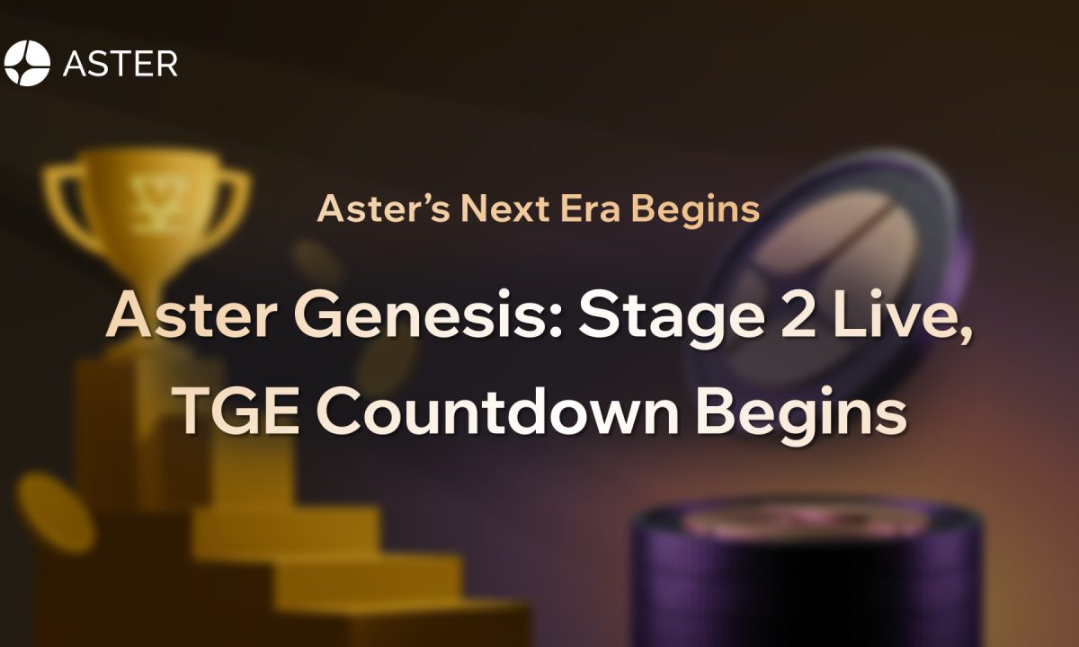 Aster’s Next Era Begins: Airdrop Points Stage 2 Live, TGE Countdown Begins