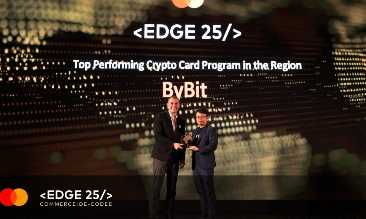 Bybit Card Honored as “the Best Performing Crypto Card” by Mastercard at EDGE 2025