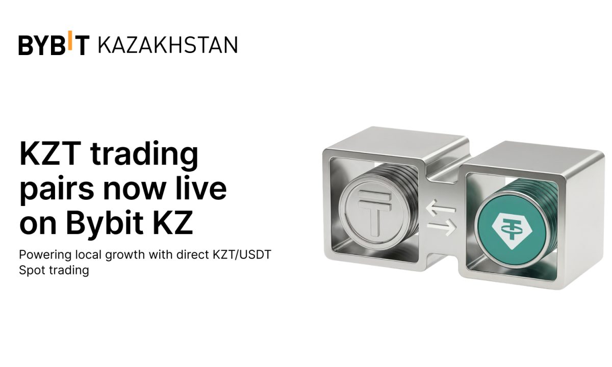 Bybit Kazakhstan launches KZT/USDT spot trading, enabling direct access to crypto markets using local currency