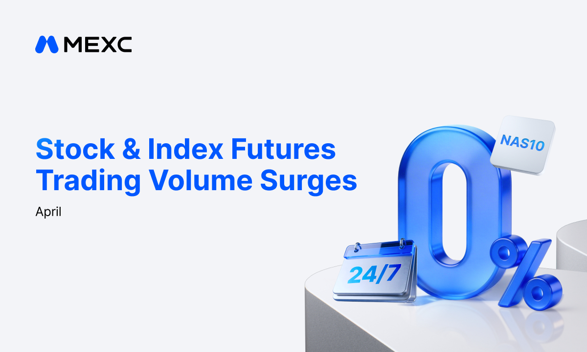 MEXC Reports Sharp Surge In TradFi Futures Trading Volume In April, Led By 1,600% Jump In INTC