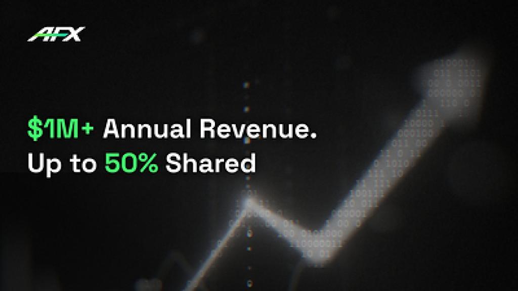 AFX Shares Up To 50% Of Protocol Revenue With Traders As Cumulative Volume Approaches  Billion