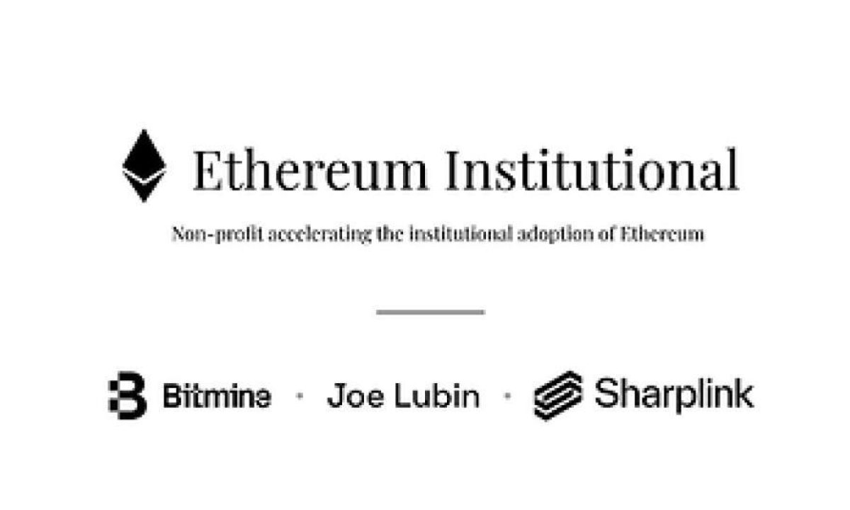 Ethereum Institutional Launches as Independent Non-Profit to Bring Institutional Finance Onchain at Scale