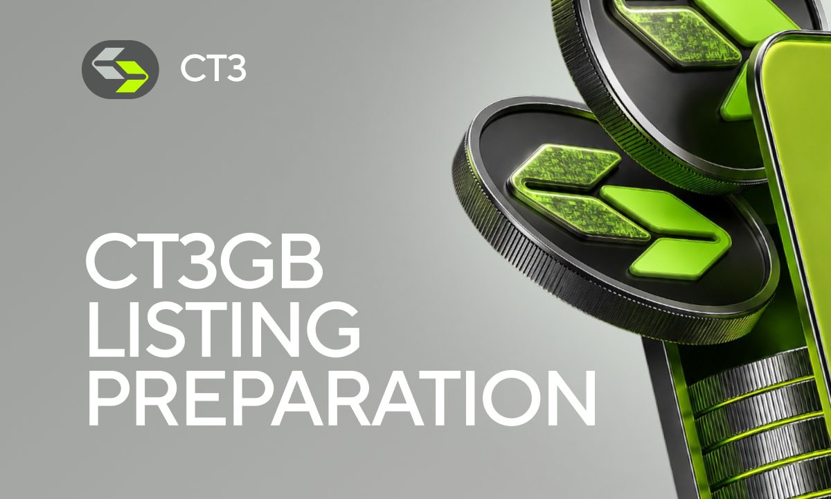 CT3 Begins Preparing Its Ecosystem for the Launch of the CT3GB Economy