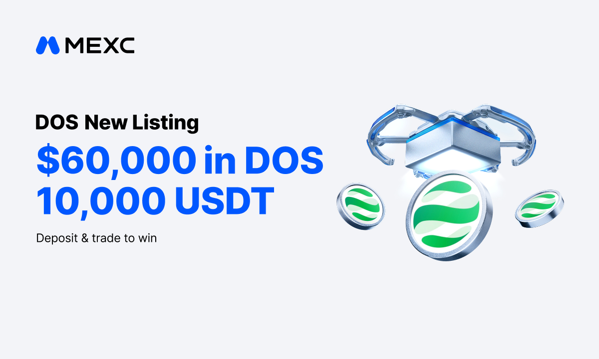 MEXC Lists DAPPOS (DOS) With $60,000 Worth of DOS and 10,000 USDT in Airdrop+ Rewards