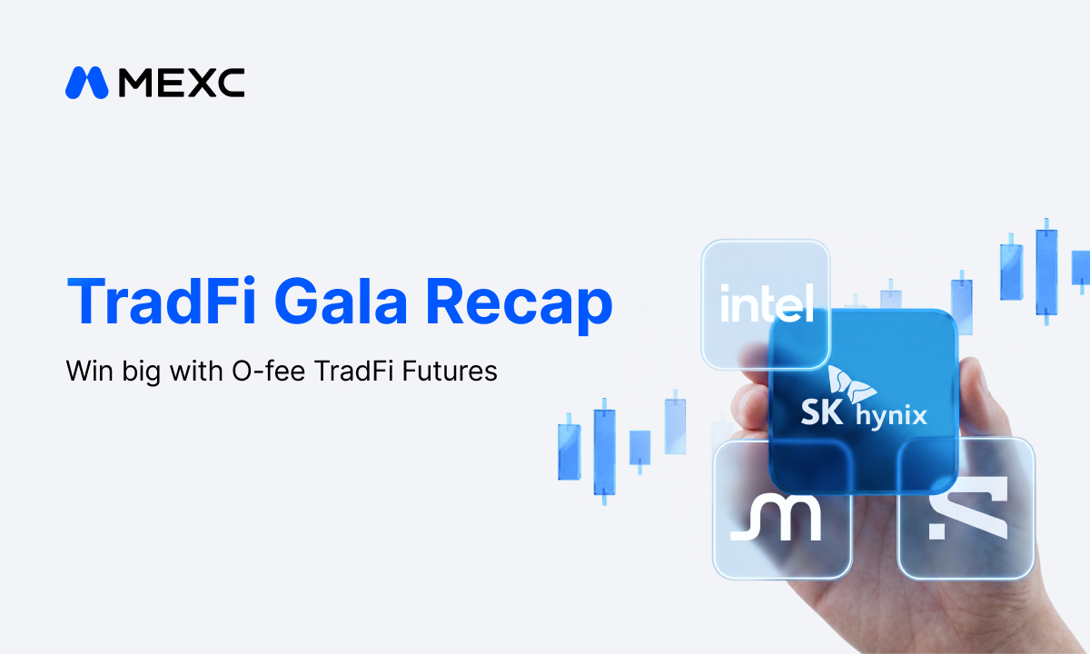 MEXC TradFi Gala Concludes With Over 170,000 Registrations and .3 Billion in Daily Trading Volume